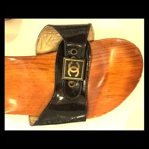 AUTHENTIC CHANEL SLIDE SANDALS